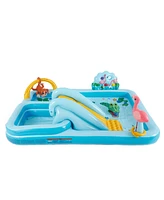 Intex 96" x 78" x 28" Inflatable Jungle Adventure Play Center Spray Kiddie Pool
