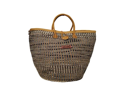 Rooted Heritage Handmade Sisal Straw Basket Tote Bag