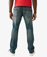 True Religion Men's Ricky Flap Straight Jeans