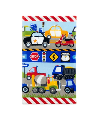 Dream Factory Trains And Trucks Hand Towel, 26" x 16"