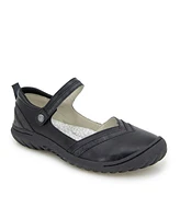 Jbu Women's Raven Round Toe Flats
