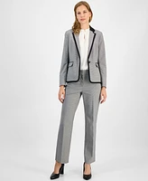 Kasper Women's Framed Single-Button Blazer, Regular & Petite