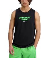 Reebok Men's Ordinary Elite Logo Tank Top