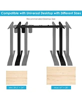 Electric Standing Desk Frame, Height Adjustable Motorized Standing Workstation Base