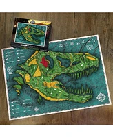 Jurassic World Map 1000 Piece Jigsaw Puzzle