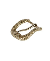 Trafalgar Men's 35mm Opulent Scaled Italian Solid Brass Harness Belt Buckle