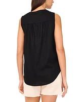 Vince Camuto Women's V-Neck Sleeveless Top