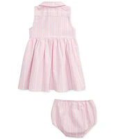 Polo Ralph Lauren Baby Girls Cotton Oxford Dress