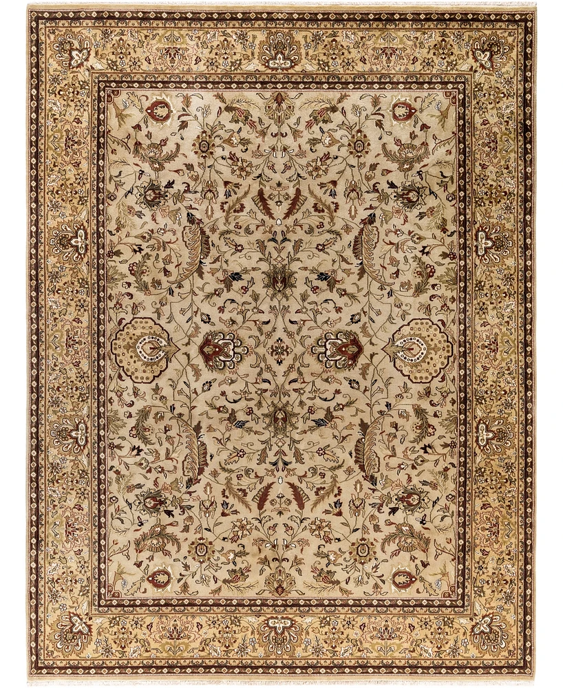 Adorn Hand Woven Rugs Indo Kashan M6092 9'1"x11'10" Area Rug