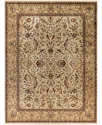 Adorn Hand Woven Rugs Indo Kashan M6092 9'1"x11'10" Area Rug