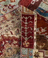 Adorn Hand Woven Rugs Indo Patchwork M5759 9'x12' Area Rug