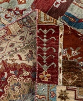 Adorn Hand Woven Rugs Indo Patchwork M5759 Rug Collection
