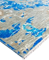 Adorn Hand Woven Rugs Indo Special Ikat M6874 8'1"x9'9" Area Rug