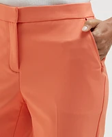 Rafaella Petite Satin Twill Capri Pull On Pants