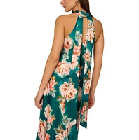 Adrianna Women's Sleeveless Halter Gown