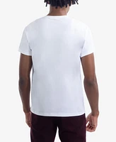 heads or tails Men's Skull And Money Rhinestone Crew T-Shirt