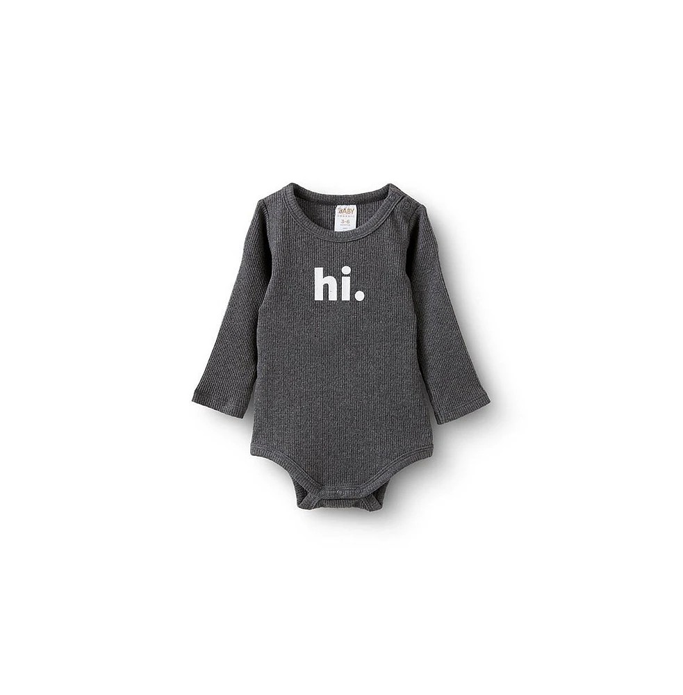 Cotton On Baby Boys Pointelle Long Sleeve Bubbysuit