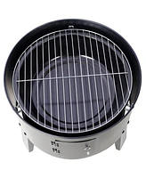 Charcoal Smoker Grill - 16" Vertical Bbq