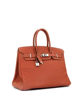 Pre-Owned Hermes Candy 35 Handbag Epsom