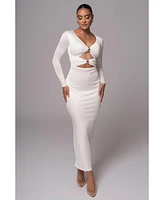 Jluxlabel Women's Soiree Cutout Maxi Dress