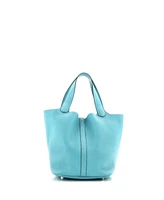 Pre-Owned Hermes Mm Picotin Lock Bag Clemence