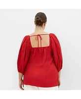 City Chic Plus Leila Top
