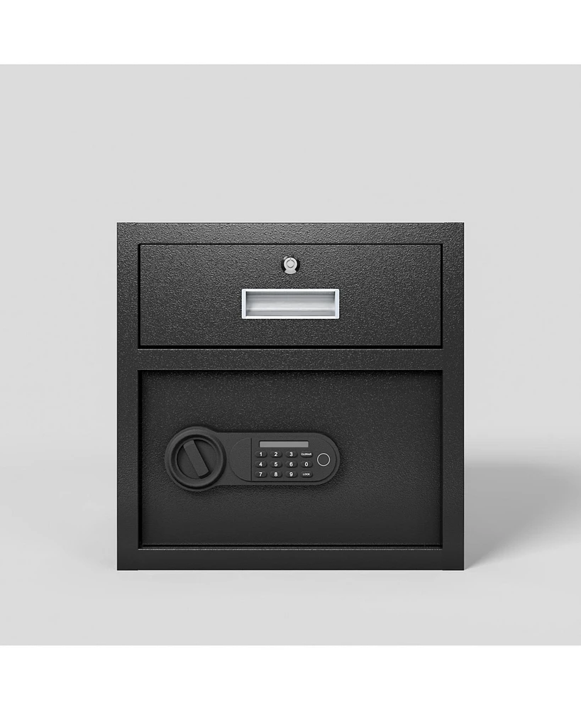 Steel Security Safe with Electronic Keypad - 1.69 cu ft