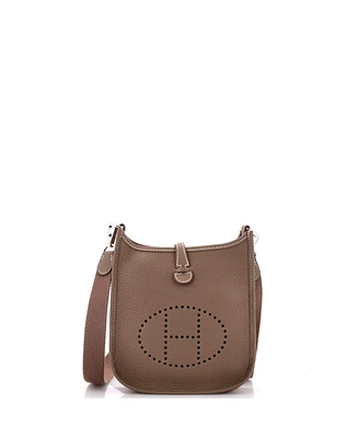 Pre-Owned Hermes Tpm Evelyne Bag Gen Iii Clemence