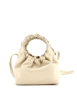 Pre-Owned The Row Small Double Circle Bag Leather
