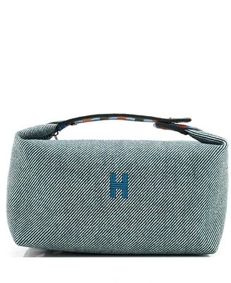 Pre-Owned Hermes Gm Bride-a-Brac Travel Case Wool