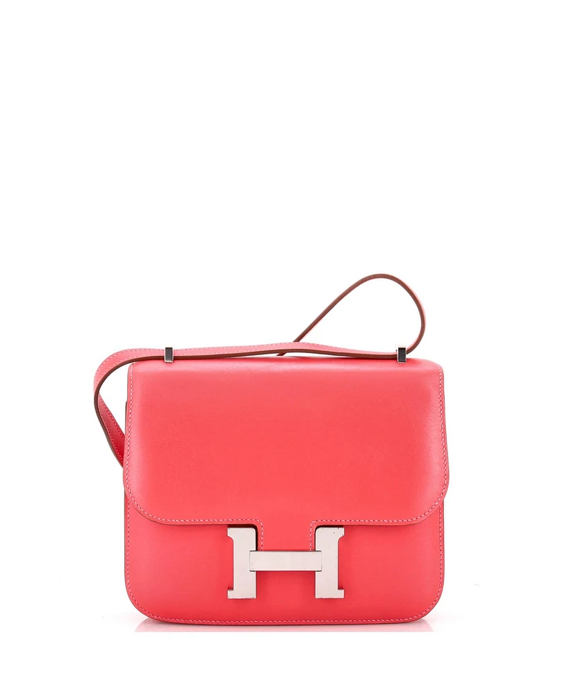 Pre-Owned Hermes 18 Constance Bag Tadelakt