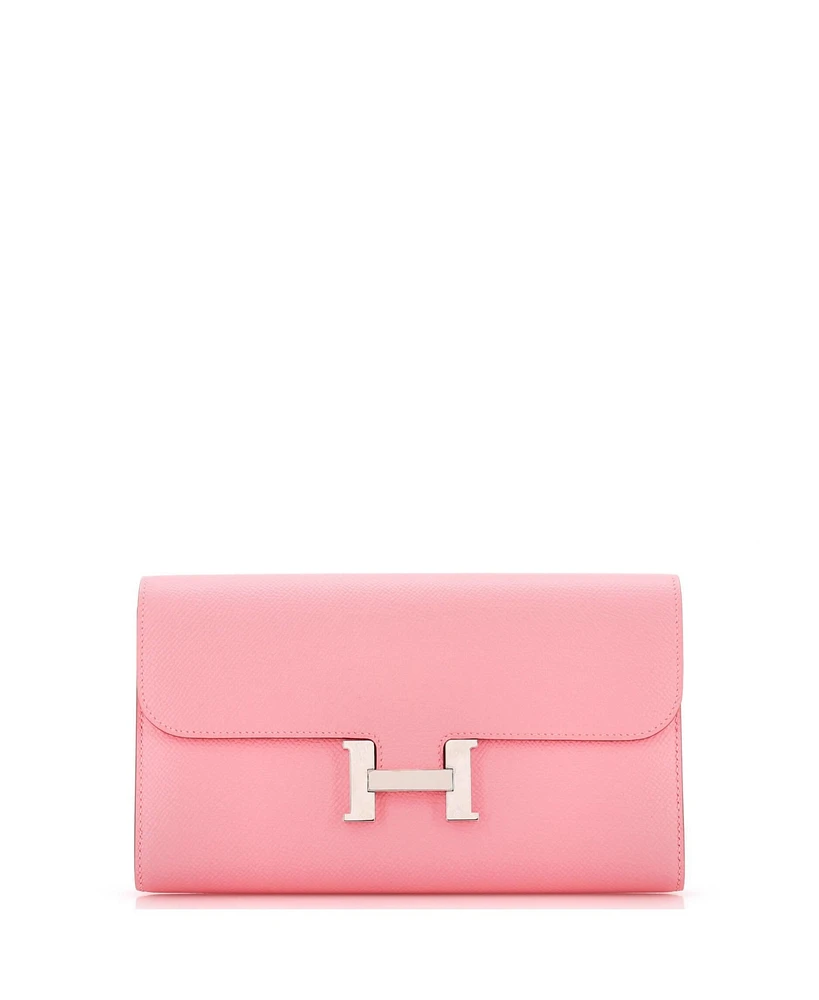 Pre-Owned Hermes Long Constance Wallet Epsom