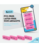 Erasers Pencil Block, Hi Polymer Large Pink Soft Eraser, Rubber and Non – Abrasive Eraser, Erasers School Supplies for Kids and Artists