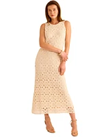 Vince Camuto Women's Crochet Maxi Tank Dress