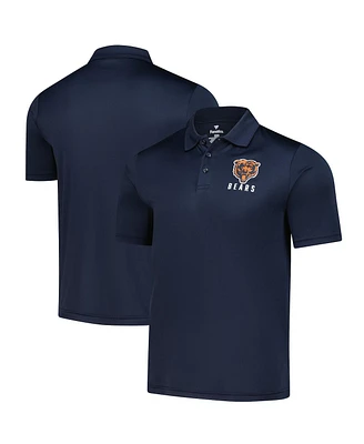 Fanatics Men's Navy Chicago Bears Polo Shirt