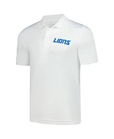 Fanatics Men's White Detroit Lions Polo Shirt