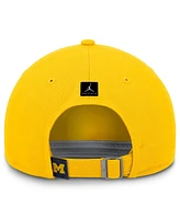 Jordan Men's Maize Michigan Wolverines Club Tri-Glide Adjustable Hat