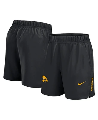 Nike Men's Black Iowa Hawkeyes Primetime Woven Victory Performance Shorts