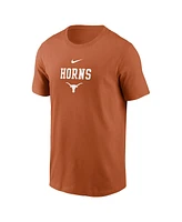 Nike Men's Texas Longhorns 2-Hit Stacked T-Shirt