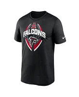 Nike Men's Black Atlanta Falcons Legend Icon Performance T-Shirt