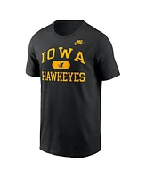 Nike Men's Black Iowa Hawkeyes Legacy Alma Mater T-Shirt