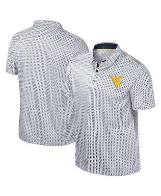 Colosseum Men's Navy West Virginia Mountaineers Big Tall Marty Rival Polo Shirt