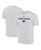 Nike Men's Ash Penn State Nittany Lions 2025 Sideline Velocity Performance T-Shirt