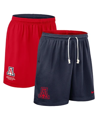 Nike Men's Navy/Red Arizona Wildcats 2025 Sideline Reversible Performance Shorts