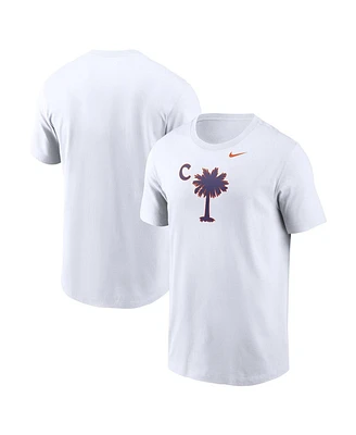 Nike Men's White Clemson Tigers Palmetto T-Shirt