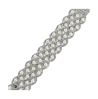 Sohi Pearl Crystal Choker Necklace