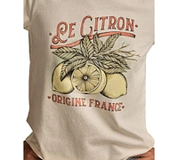 Lucky Brand Women's Le Citron Cotton Classic Ringer T-Shirt