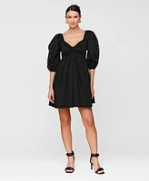 Avec Les Filles Women's Embellished A-Line Dress