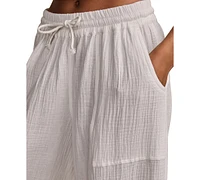 Lucky Brand Women's Cotton Gauze Drawstring Pants