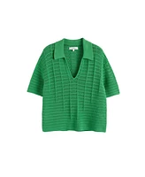 Chinti & Parker Women's Cotton Crochet Shirt